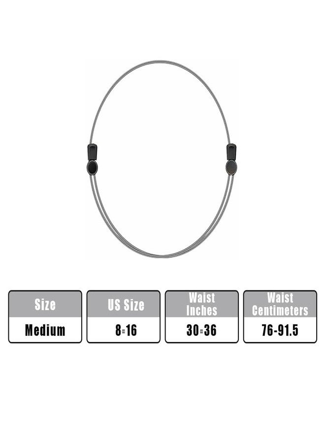 Fancypost 2Pcs Adjustable Crop Tuck Band - Elastic Shirt Stays Belt for Women, Stylish Tops & Sweater Tuck Tool to Transform Your Look - Image 2